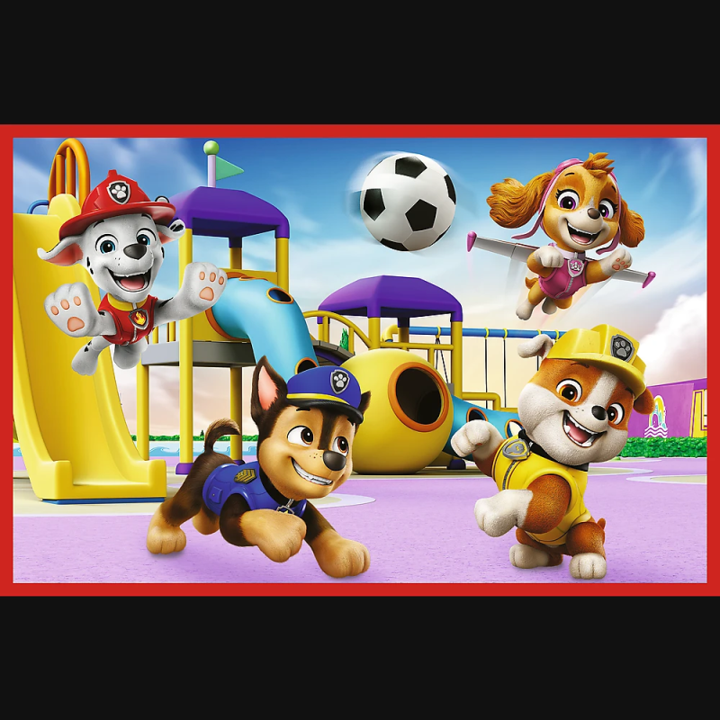 TREFL PAW PATROL Puzļu komplekts Jautrā suņu diena, 2x24 gab.