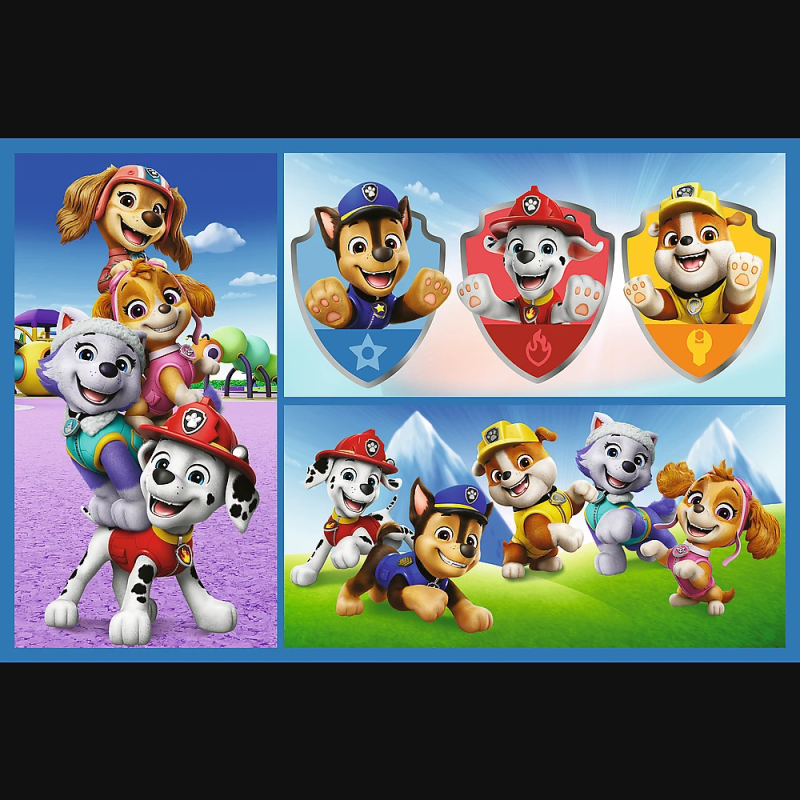 TREFL PAW PATROL Pužļu komplekts, 2x70 gab.