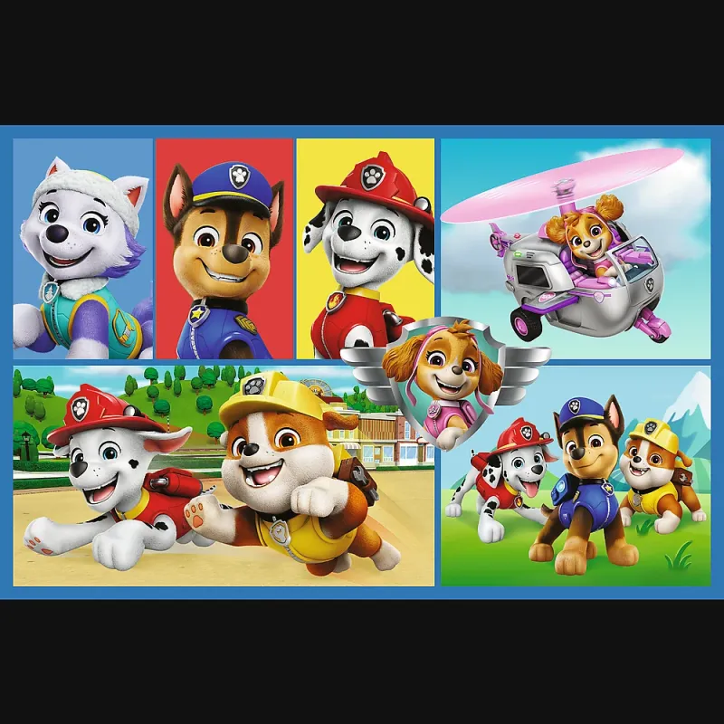 TREFL PAW PATROL Dėlionių rinkinys, 2 x 70 det.
