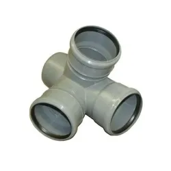 Пространственный квадрант для внутренней канализации Wavin Optima, 110 мм x 110 mm x 110 mm, 67 град