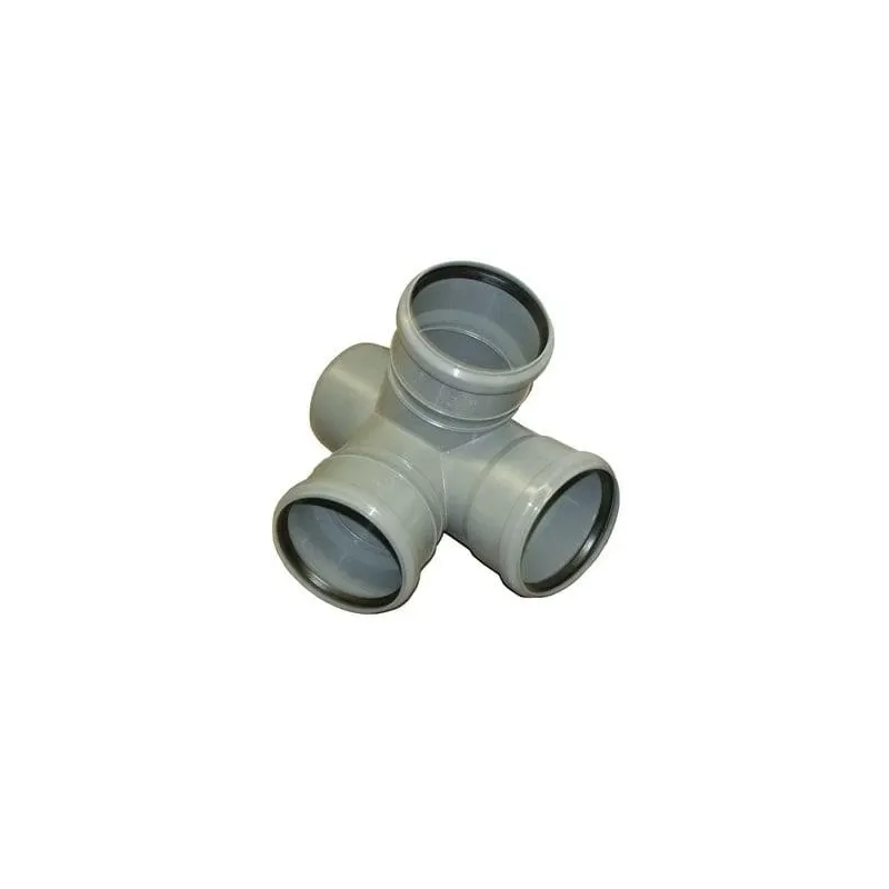 Telpiskais četrstūris iekštelpu kanalizācijai Wavin Optima, 110 mm x 110 mm x 110 mm, 67 °