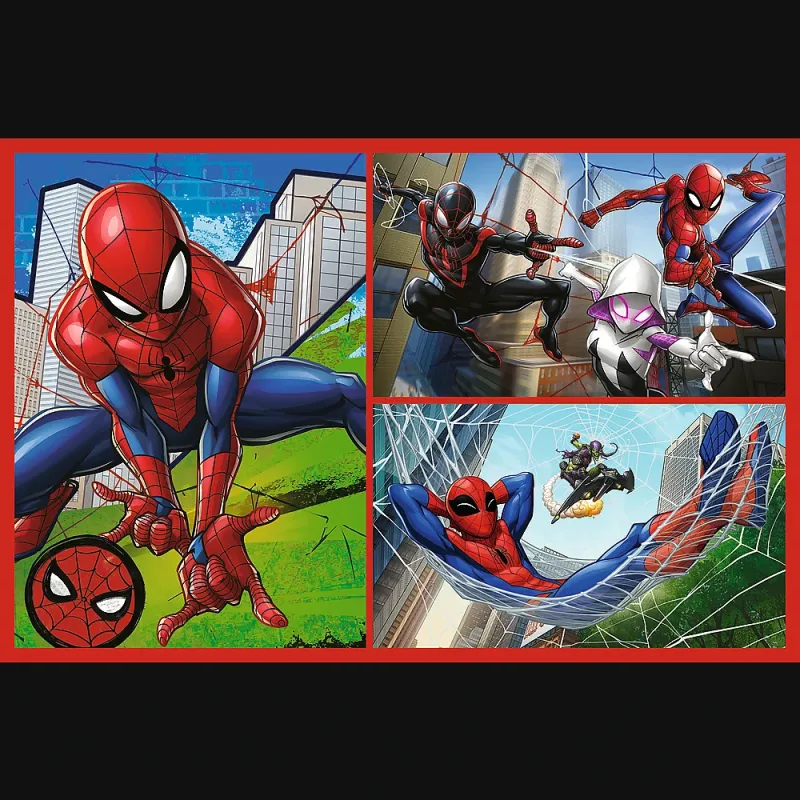 TREFL SPIDER-MAN puzzle set Spider stories, 2x70 pcs