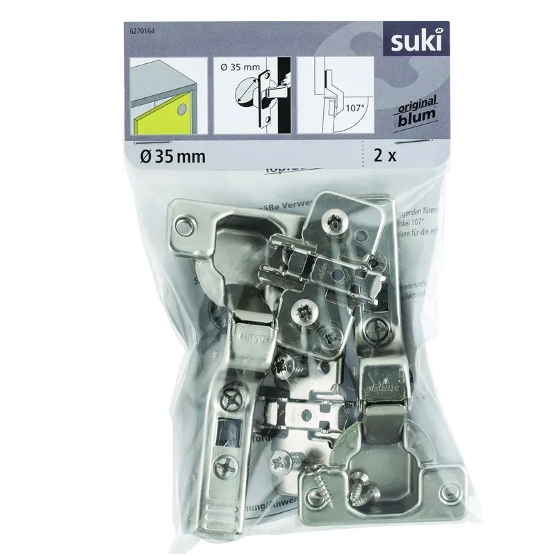 Lankst vidi clip soft close d35 107 2vnt