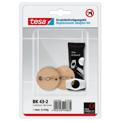 Stiprinājumu komplekts Tesa 2 gab 40349 BK43-2