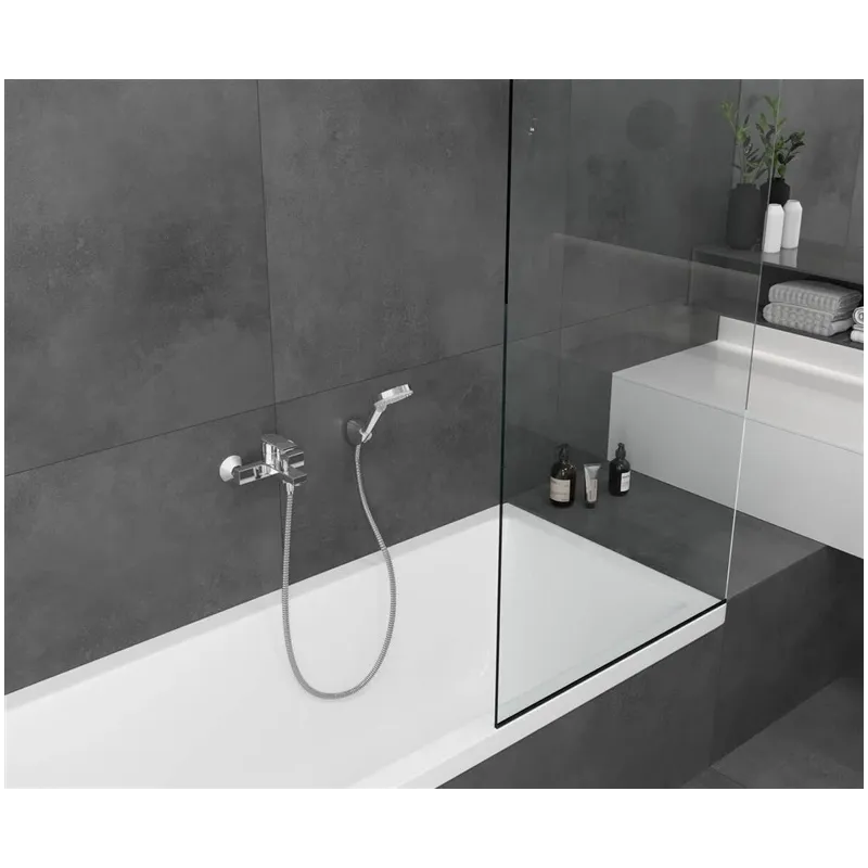 Vannas jaucējkrāns Hansgrohe Vernis Shape 71450000, hroma krās.