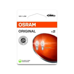 Automobilio lemputė Osram 2721-2BL, kaitrinė, skaidri sp., 12 V