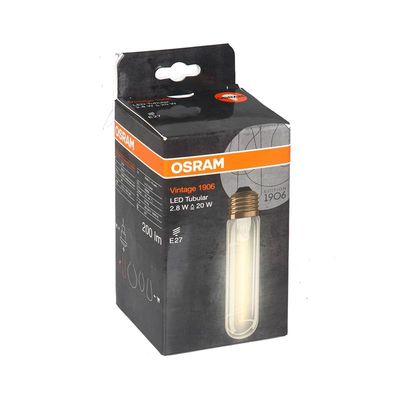 Spuldze led e27 tubu fil 2.5w-820 gold