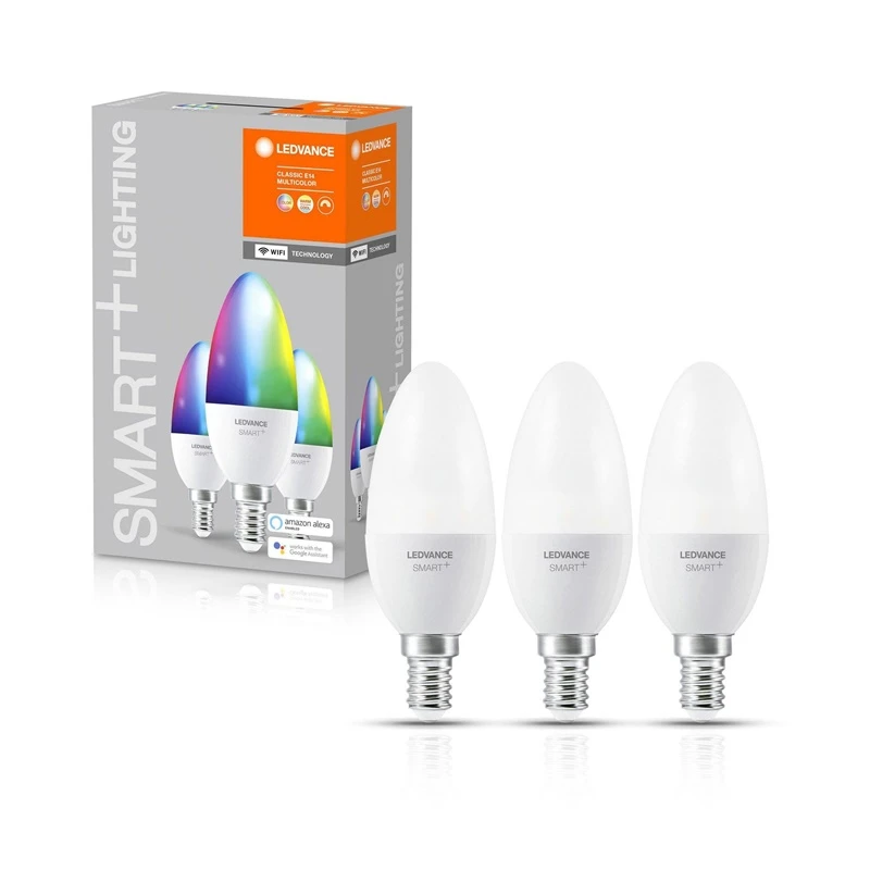 Led spuldze smart wifi b38 5w e14 x3gab.