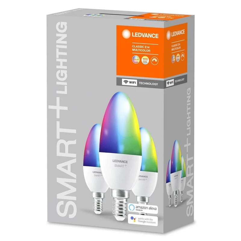 Led spuldze smart wifi b38 5w e14 x3gab.