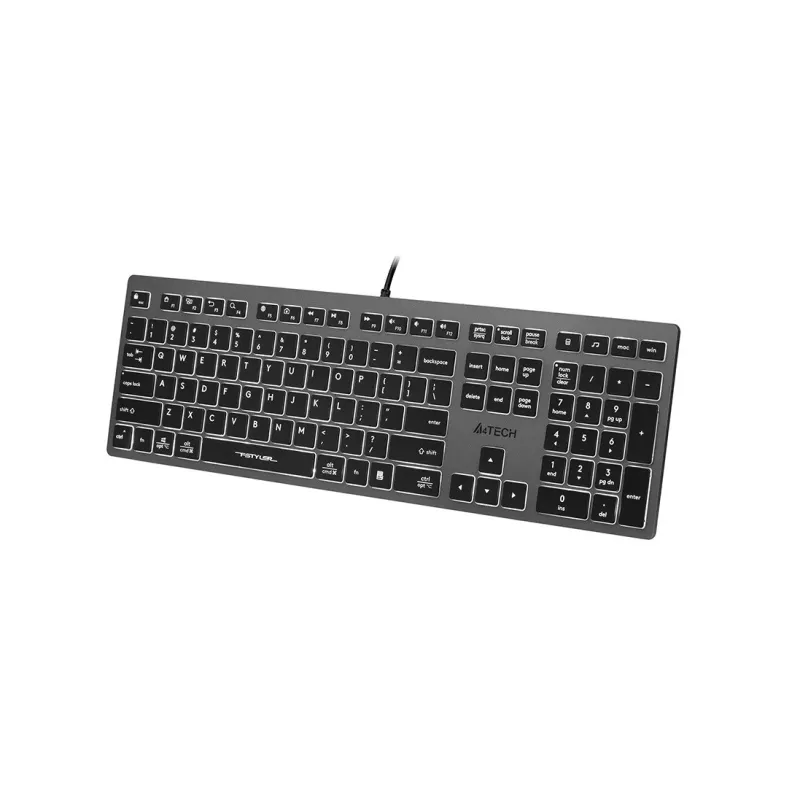A4Tech 47125 FSTYLER FX60H Grey White Backlit
