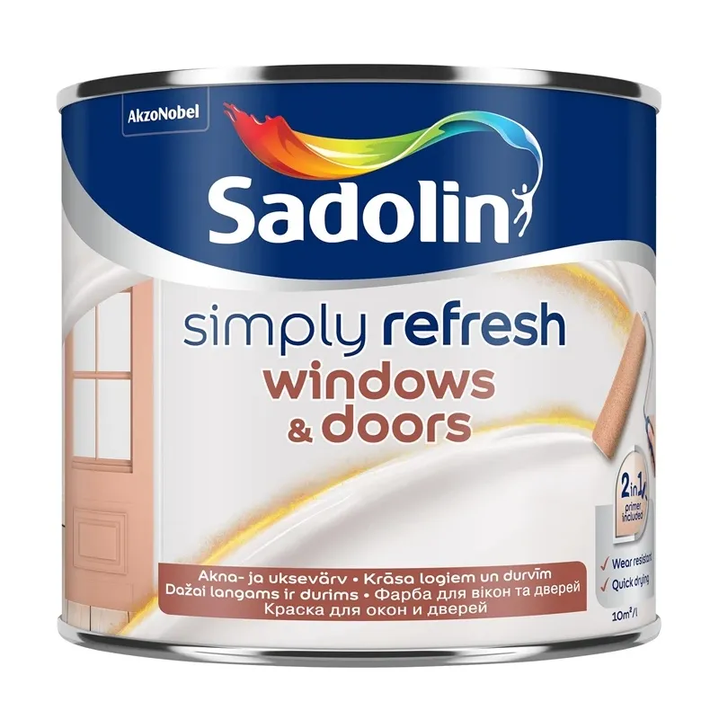 Krāsa Sadolin Simply Refresh Simply Refresh, 0.5, Emalja