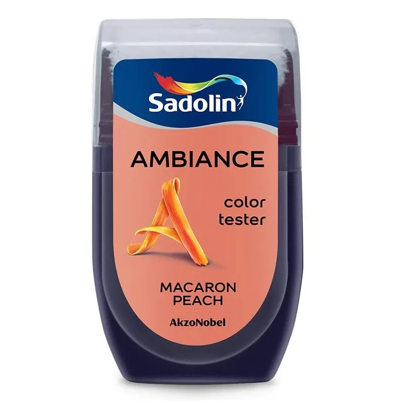 Krāsas toņa testeris Sadolin Ambiance Color Tester, macaron peach, 0.03 l