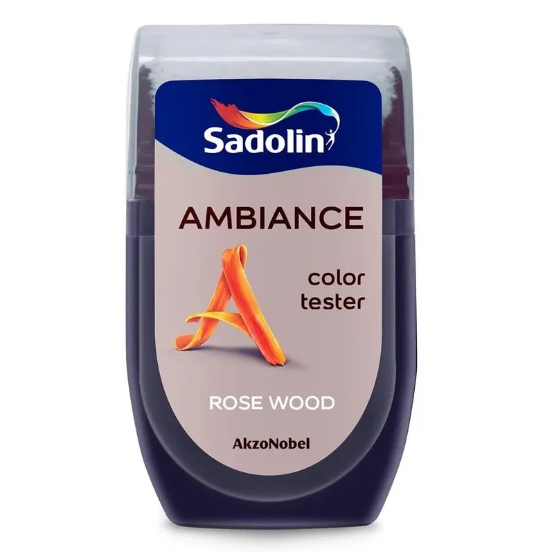 Krāsas toņa testeris Sadolin Ambiance Color Tester, rose wood, 0.03 l