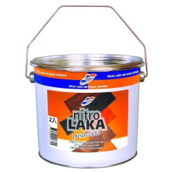 Laka nitro 2,7l pusmatēta