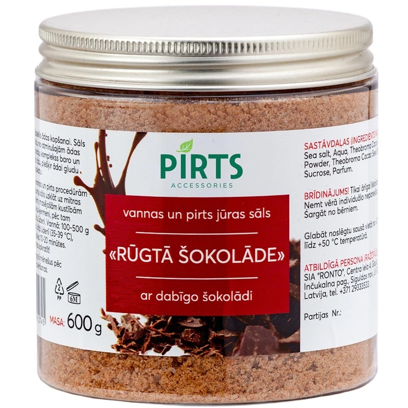 Sāls jūras pirts bitter chocolate 600g