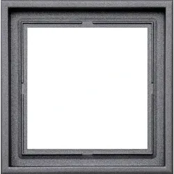 Ühe koha raamid Liregus Modern, matt must