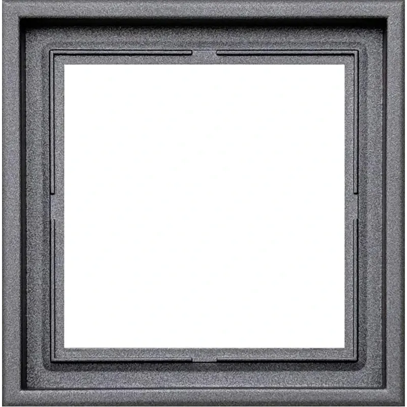 Vienvietīgs rāmis Liregus Modern, matēts melns