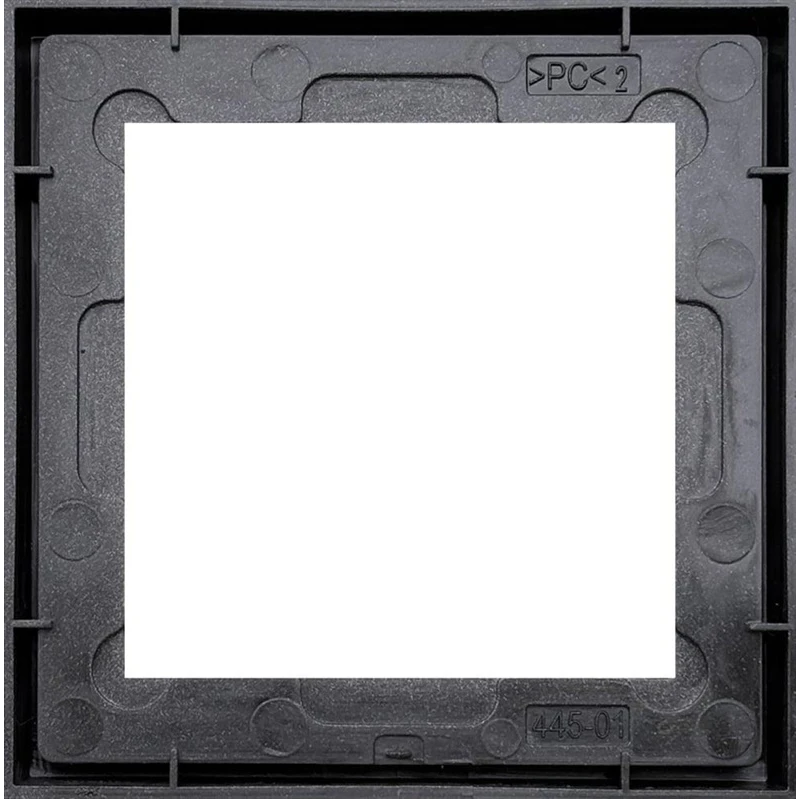 Vienīgais rāmis LIREGUS MODERN, matētas melnas krāsas