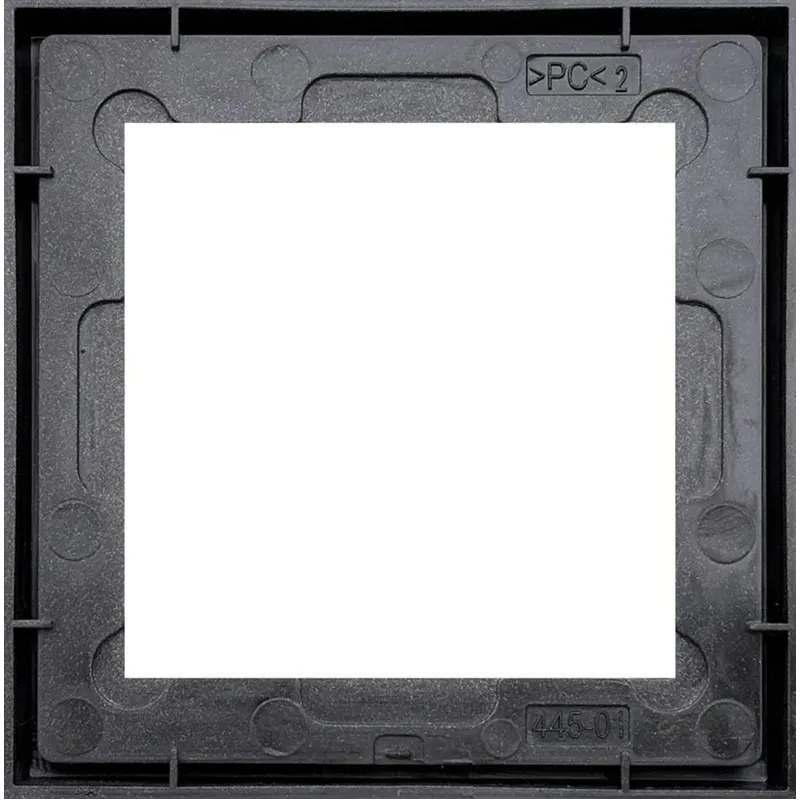 Vienvietīgs rāmis Liregus Modern, matēts melns