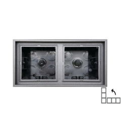 Rāmis pmd-002.m-bm 2pl modern melns