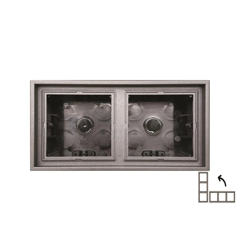 Rāmis pmd-002.m-bm 2pl modern melns