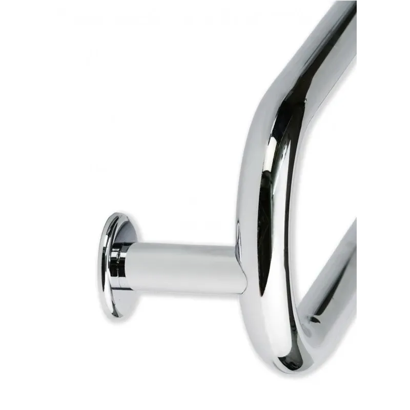 Ar ūdeni apsildāms dvieļu žāvētāja stienis Elonika EN400S, hroma-nerūsējošā tērauda, 50 cm x 60 cm, 161 W