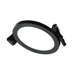 Ieb.lampa tope split 5w led 3000 k melna