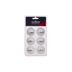 Galda tenisa bumbiņas w392pp-3 6gab outl