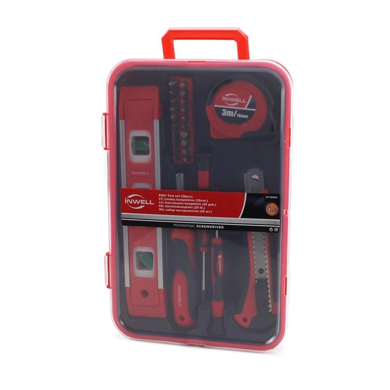 Instrumentu komplekts YF-50066, 26 gab.