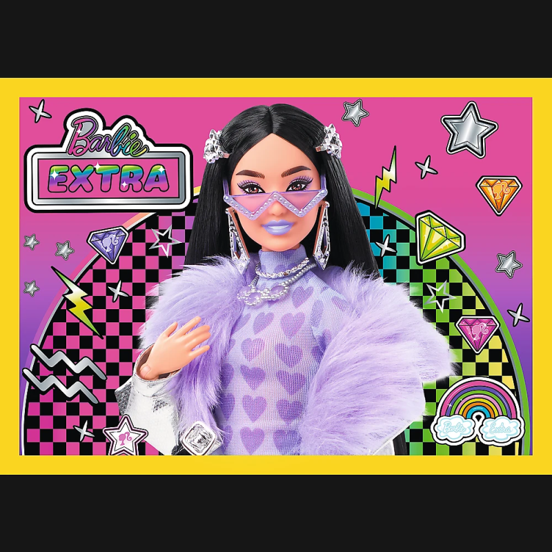 TREFL BARBIE Pužļu komplekts 4in1