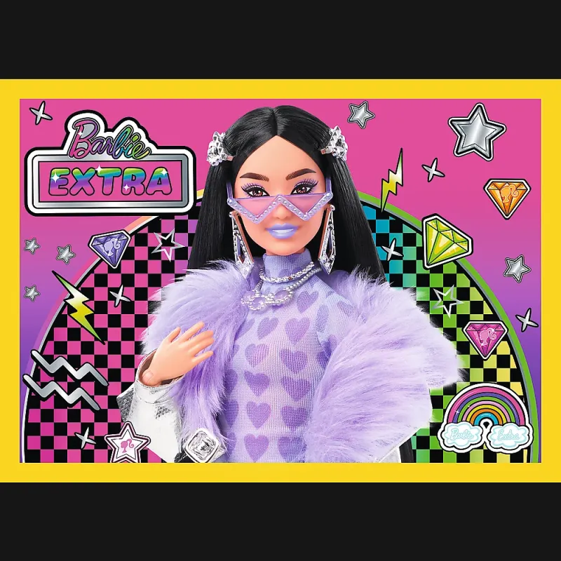 TREFL BARBIE Puslede komplekt 4 in 1