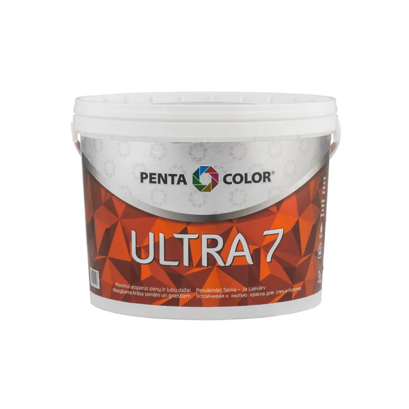 Krāsas pamatne Pentacolor 7, emulsija, matēts, 3 l