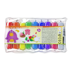 Plastilīnsair ligh clay set 9 krāsas