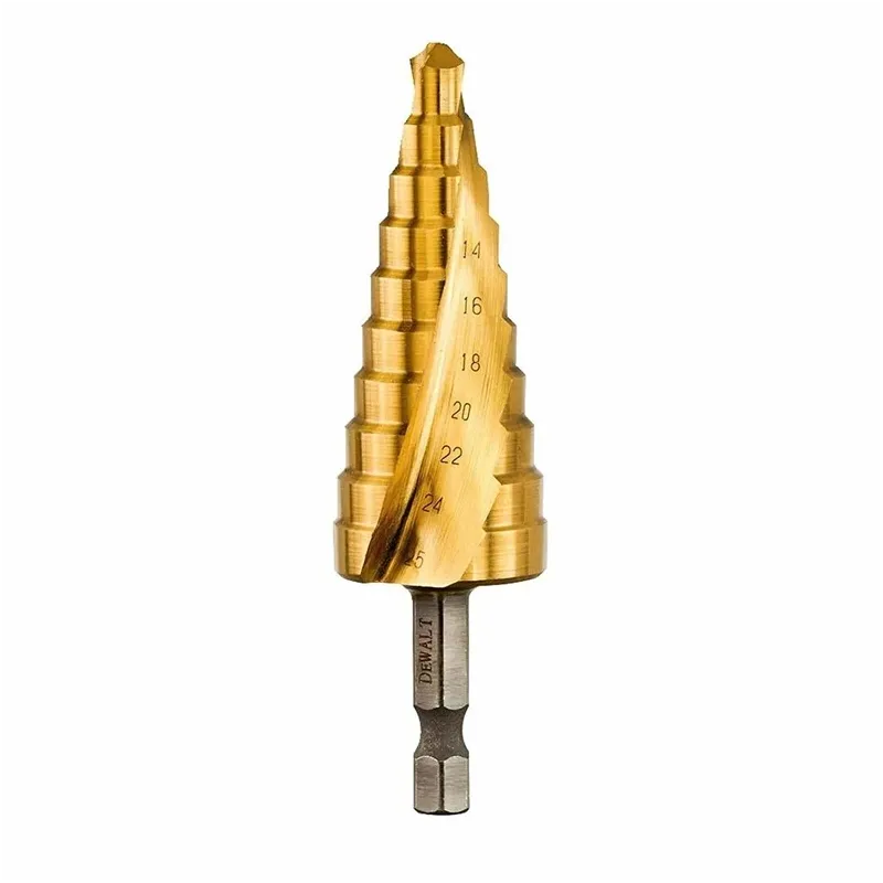 Pakopinis grąžtas Stanley DT5030-QZ,, metalas, šešiakampis, 25 mm x 10 cm