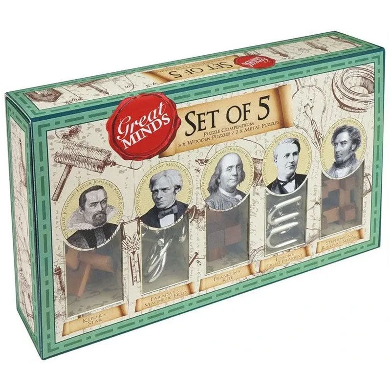 Great minds set of 5