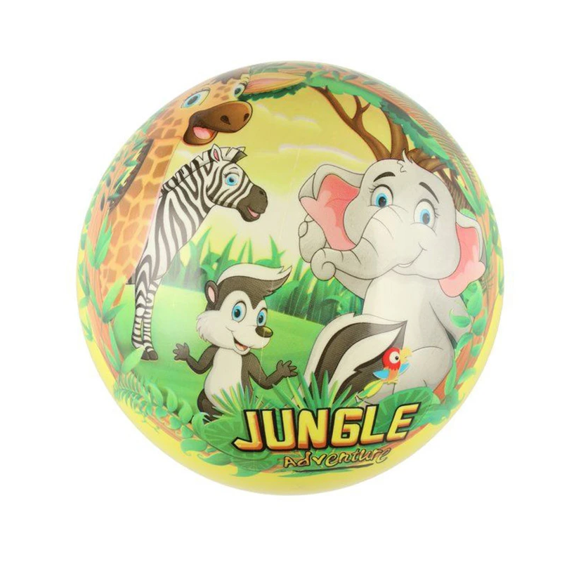 Rotaļlieta bumba Džungļi 23cm