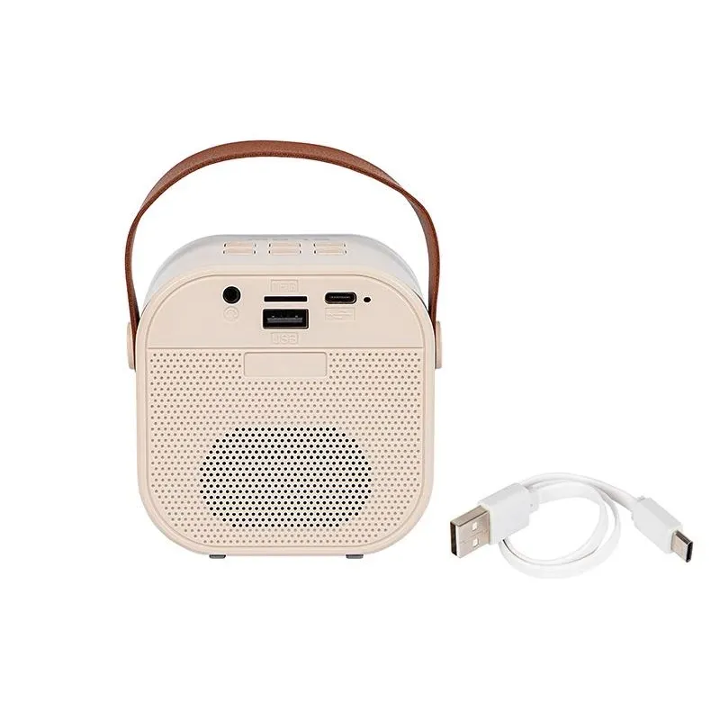 Bezvadu skaļrunis Blow Karaoke RGB bēša, 10 W
