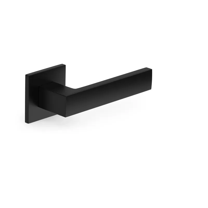 Durvju rokturis, iekštelpām Metal-Bud Q Slim Black CUBE Q SLIM, melna