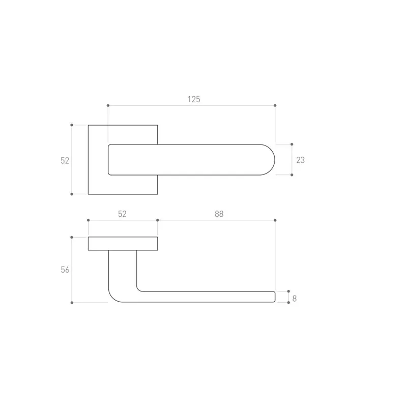 Rokturis, iekštelpām Metal-Bud METAL-BUD Black RIO