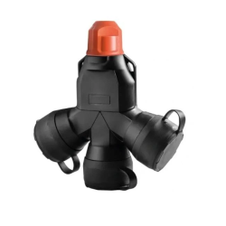 Rozete 3 vietu ELEKTRO-PLAST, 16A, 250V, IP54