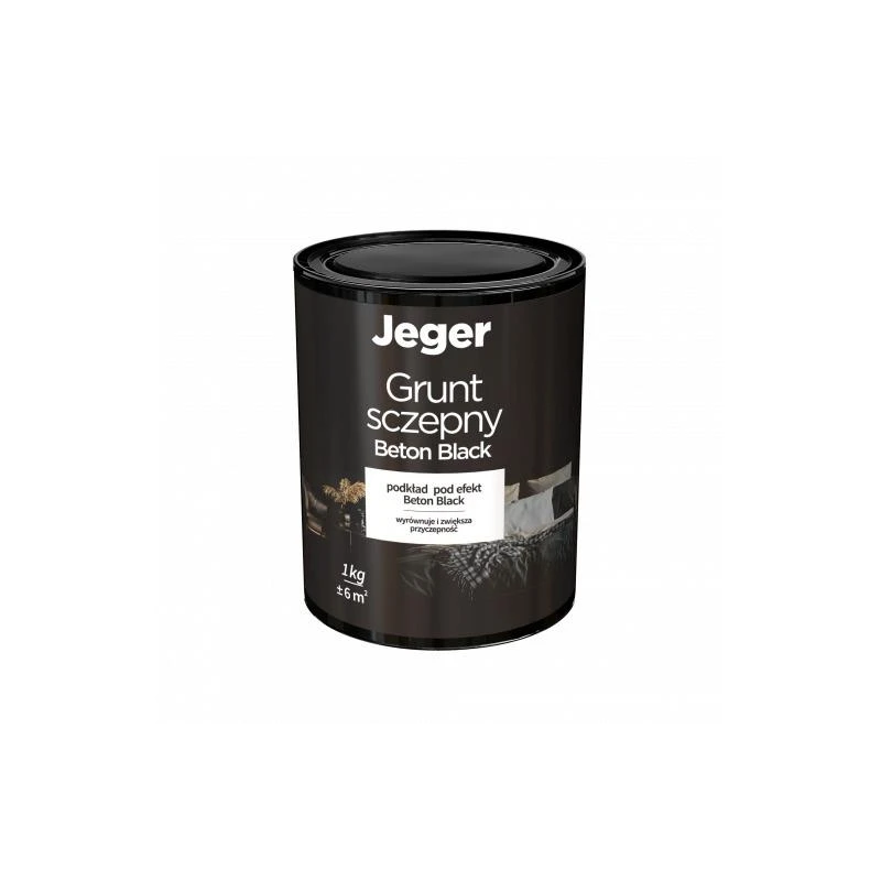 Gruntas jeger beton black 1kg