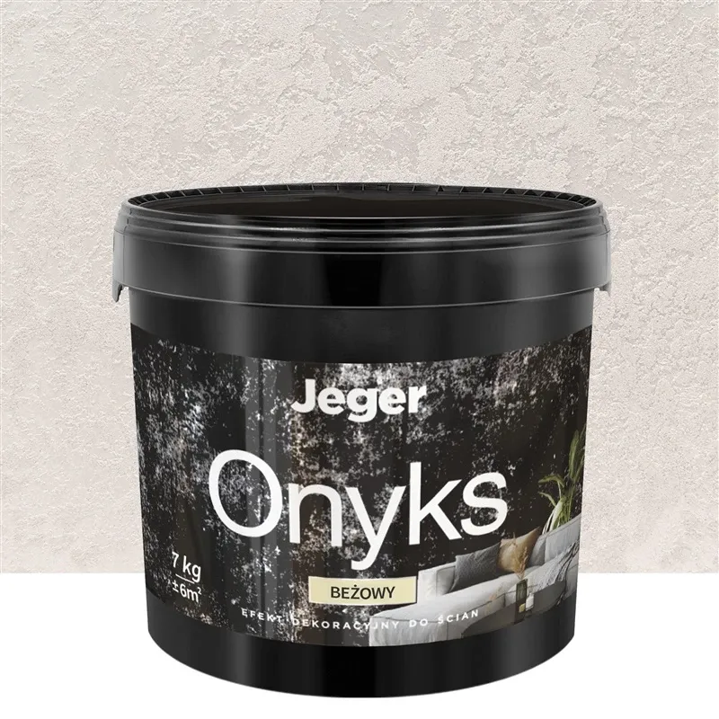 Dekoratiivkrohv, seinale Jeger Onyks Beige, 7 kg