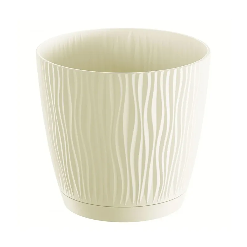 Puķu pods Prosperplast Sandy P DSY130P, plastmasa, bēša