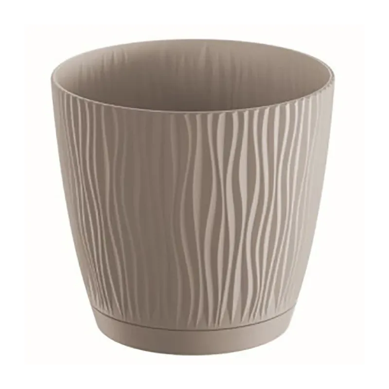 Puķu pods Prosperplast Sandy P DSY170P, plastmasa, brūna krās.