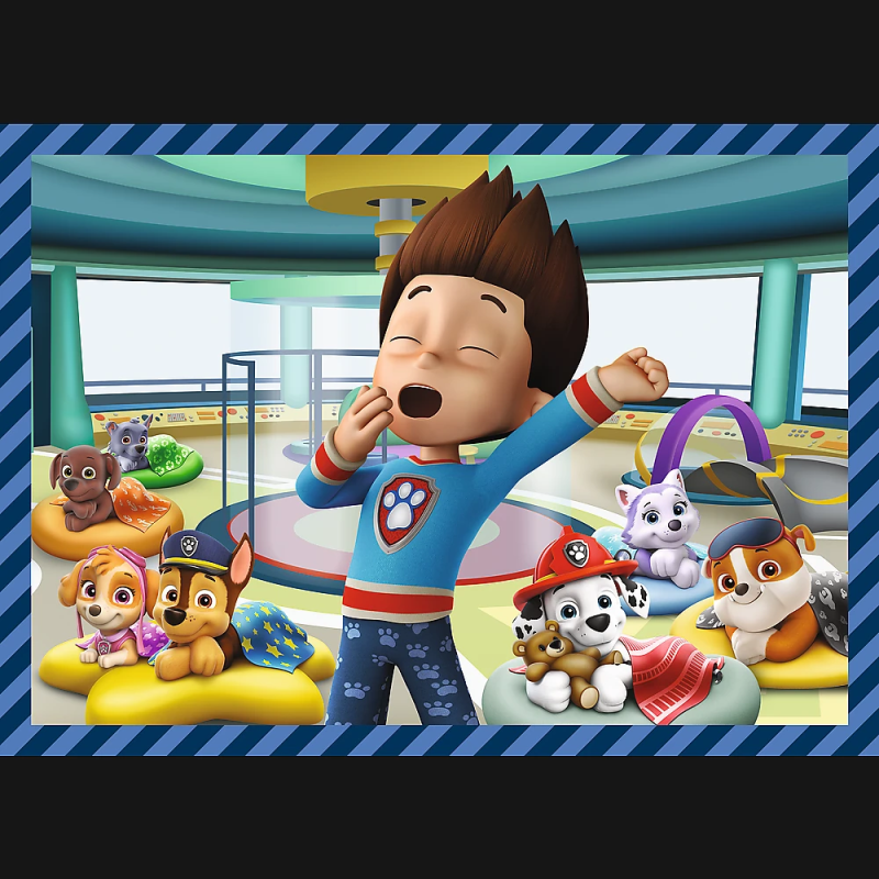 TREFL PAW PATROL Pužļu komplekts 4 in 1 Ķepa Patruļa