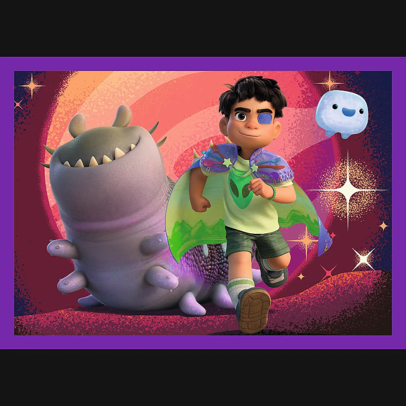 TREFL DISNEY ELIO Pužļu komplekts 4in1