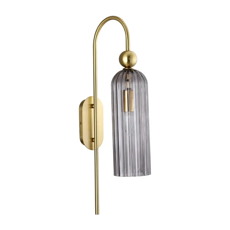 Lampa sienas Light Prestige Piega LP-939-1W smoked, E14, 1 x 40 W