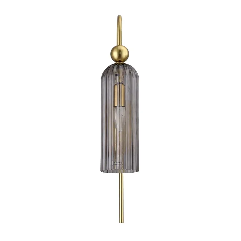 Светильник настенный Light Prestige Piega LP-939-1W smoked, E14, 1 x 40 Вт