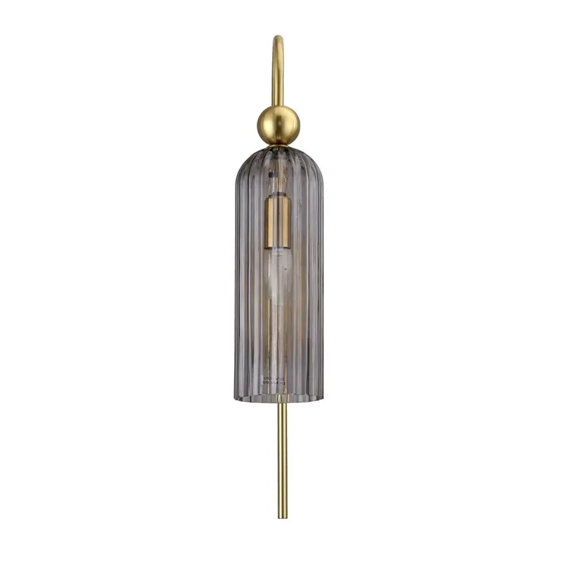 Светильник настенный Light Prestige Piega LP-939-1W smoked, E14, 1 x 40 Вт