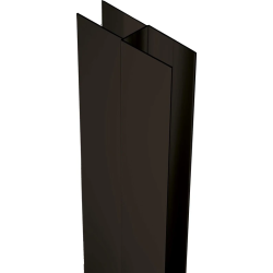 Profils paplašinājumam nero 200 cm melns